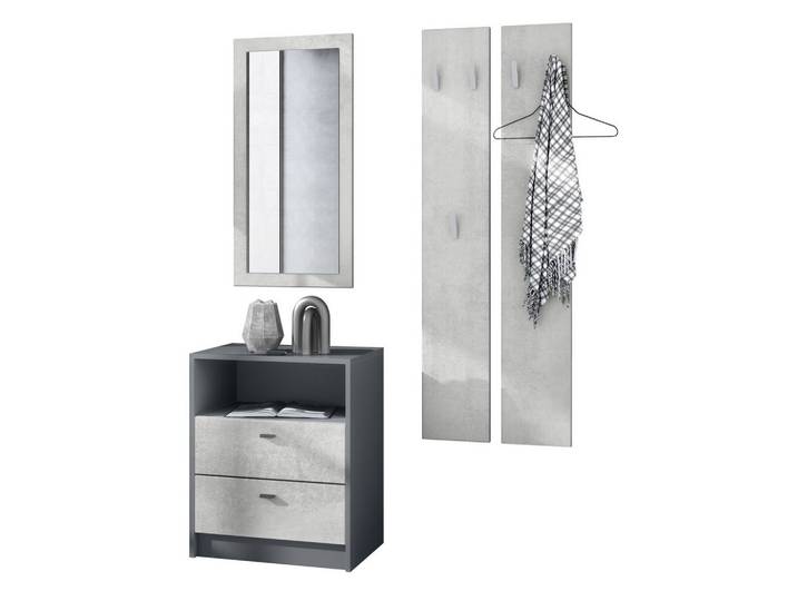 GARDEROBE Pino Beton Oxid Optik