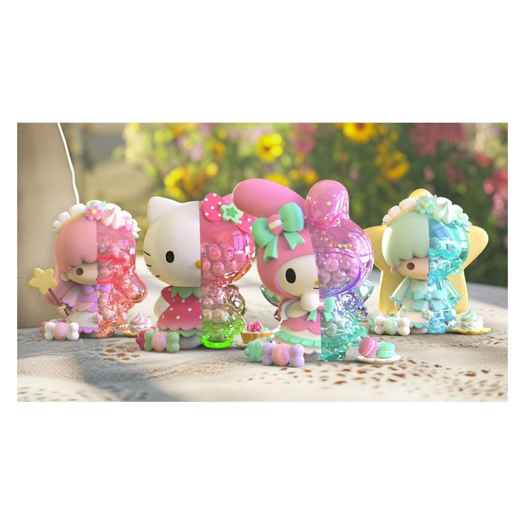 Mighty Jaxx Sanrio Floral Daydream Series Kandy 4 inch Vinyl Figure Blind Box Display (6) (MJX-BB24SRMJ00101)