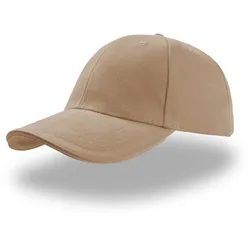 Atlantis Unisex 6-Panel Kappe 'Liberty Sandwich' Klassische Cap LISA khaki/khaki one size