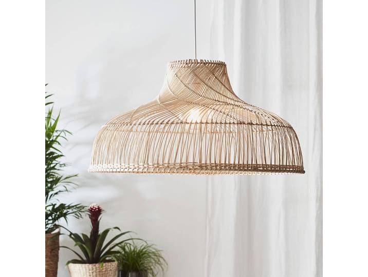 Markslöjd Holz Hängelampe Bali, dimmbar, Holz hell, für Wohn- / Esszimmer, Holz, Mediterran, Pendelleuchte