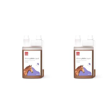 PHA AtmungAktiv Liquid f.Pferde 2x 2x1000 ml Sirup