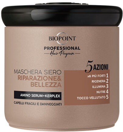 Biopoint Maschera siero riparazione e bellezza 400ml
