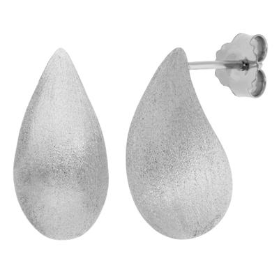Paar Ohrstecker FIRETTI "Schmuck Geschenk Silber 925 Ohrschmuck Ohrringe Tropfen", silber (silberfarben), Ohrringe, Damen, Silber 925 (Sterlingsilber)
