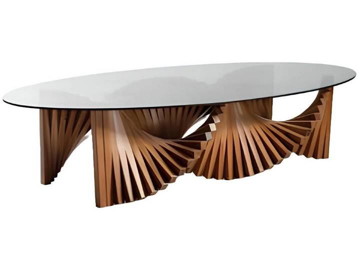 JVmoebel Glastisch Luxuriöser Couchtisch aus Glas im modernen Design (1-St., Glastisch), Made in Europa