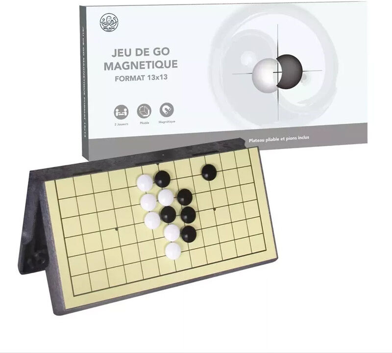 Jeu de GO magnétique 13X13 - Wilson Jeux