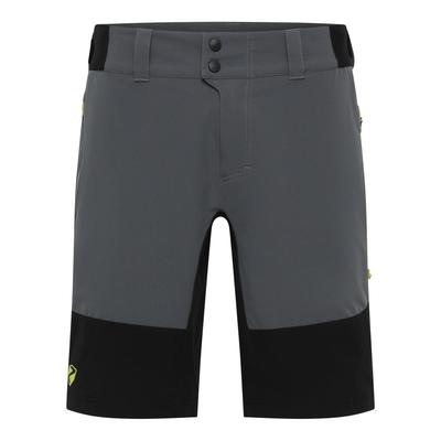 Radhose ZIENER "NIANDO-Z", Herren, Gr. 50, EURO-Größen, grau, Obermaterial: 100% Polyester. Obermaterial 2: 100% Polyester. Obermaterial 3: 98% Polyester, 2% Elasthan, Hosen