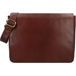 Leonhard Heyden UmhängetascheCambridge (17"), Notebooktasche, Braun