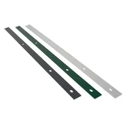 Abdeckleiste für Doppelstabmattenzaun Pfosten - 140 cm - anthrazit (RAL 7016) - Zaunpfosten Klemmleiste für Stabmatten