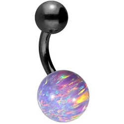 Titan Bananabell SYNTHETISCHER OPAL + TITAN-KUGEL
