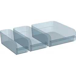 Rotho Liskamm Kühlschrankorganizer Set 3-teilig