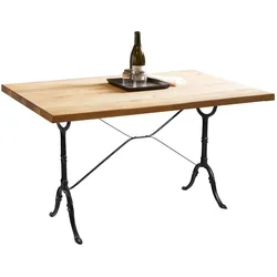 SIT Tops & Tables »Lars« Tischplatte rechteckig Wildeiche