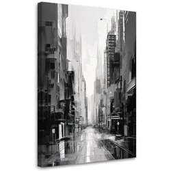 LEINWANDBILD Abstraktion 40x60cm