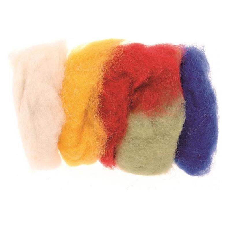 Glorex Schafwolle 5x10g mix (21968137)