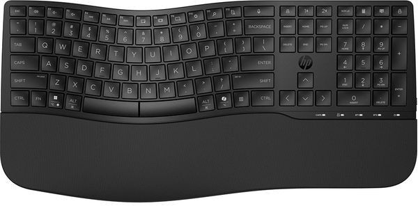 HP 680 Comfort Dual-Mode Wireless Keyboard (8T6L8AA) - Black