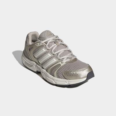 Sneaker ADIDAS SPORTSWEAR "ECLYPTIX CONTROL", Damen, Gr. 37, wonder beige, core weiß, cyber metallic, Textil, Schuhe Sneaker, inspiriert vom Design des adistar control