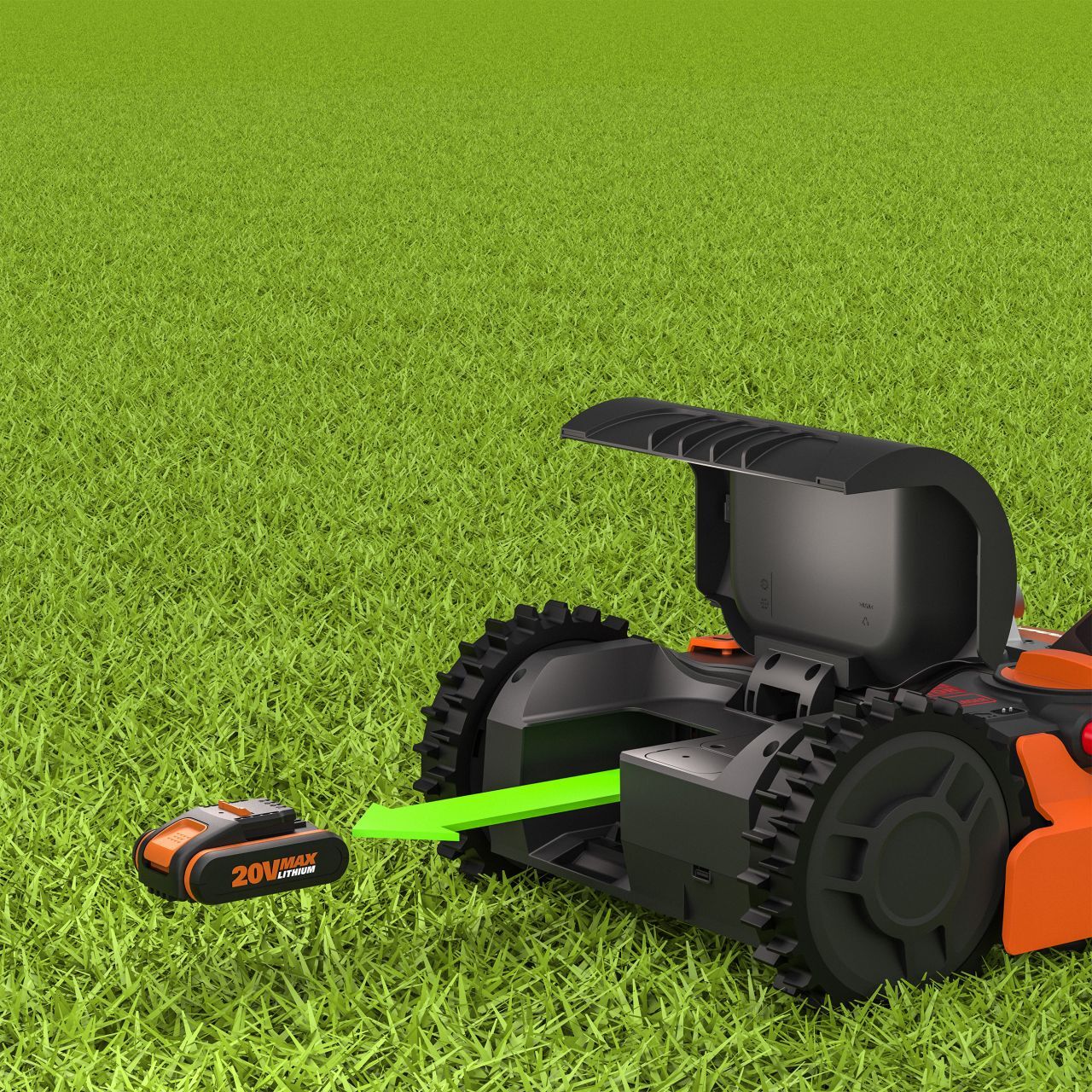 Worx Mähroboter Landroid S300 18 cm Schnittbreite, für 300 m²