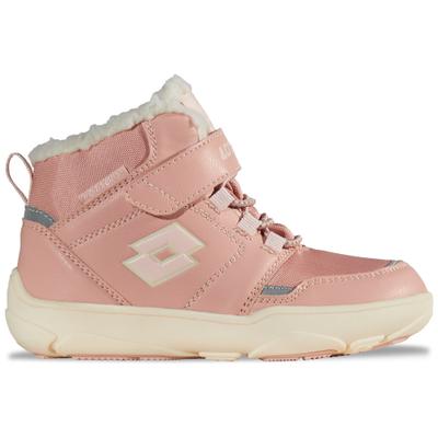 Winterstiefel LOTTO, Damen, Gr. 29, rosa (dunkelrose, rose), Synthetik, mehrfarbig, Schuhe Winterstiefel, - wasserabweisend, windabweisend & atmungsaktiv