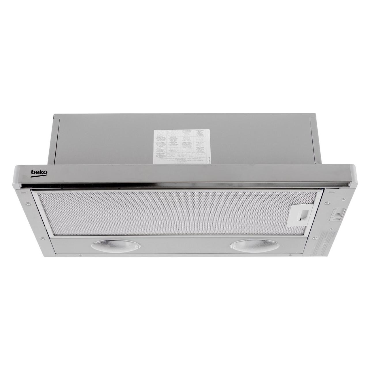Beko CTB 6407 X Dunstabzugshaube Eingebaut Edelstahl ³/h E (Wandhaube) (CTB 6407 X)