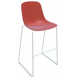 Infiniti Barhocker Pure Loop Kunststoff Rot
