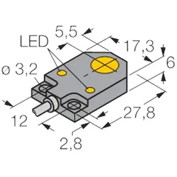 Turck Sensor BI3-Q06-AP6X2