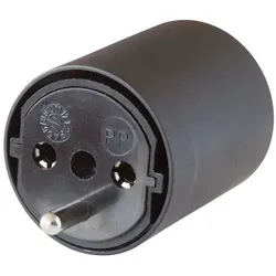 Brennenstuhl 1081592404 Netzstecker-Adapter Schwarz