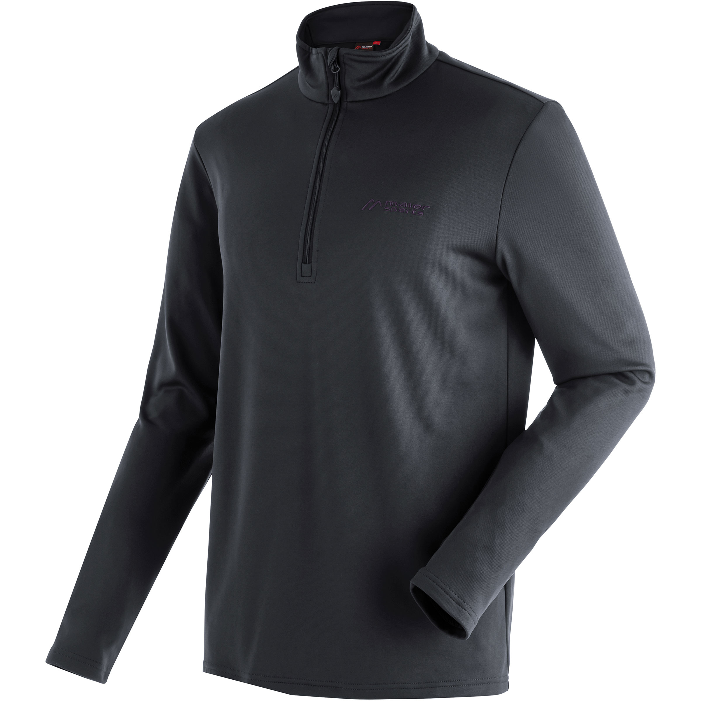 Maier Sports Felix Herren Longsleeves schwarz Größe 8XL Skifahren Atmungsaktiv