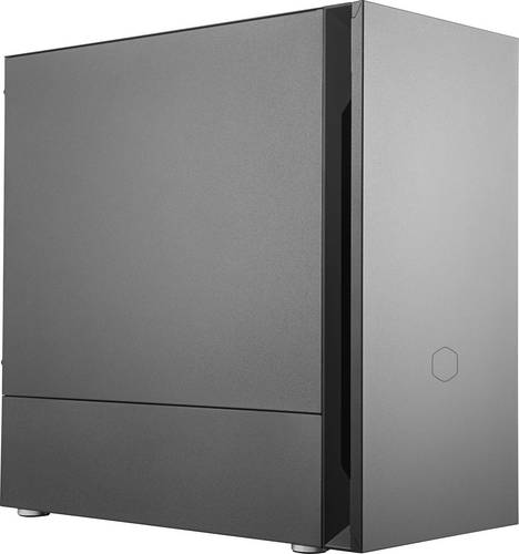 Cooler Master Silencio S400 Midi-Tower PC-Gehäuse Schwarz 2 vorinstallierte Lüfter, Staubfilter, gedämmt