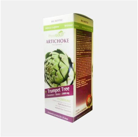PHYTOGOLD® ALCACHOFRA+PAU D ARCO+DENTE DE LEAO+BOLDO 500ml