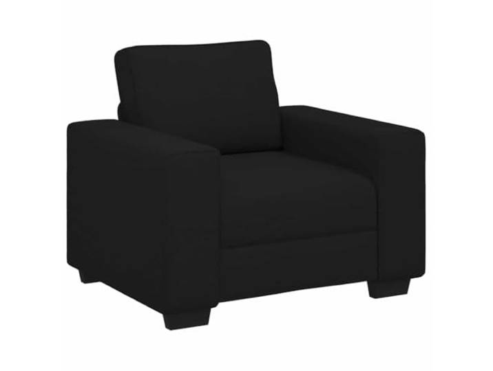 Makastle Sessel Schwarz 100x77x82 cm Stoff