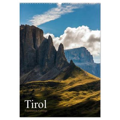 Tirol - Faszination Gebirge (Wandkalender 2026 DIN A2 hoch), CALVENDO Monatskalender