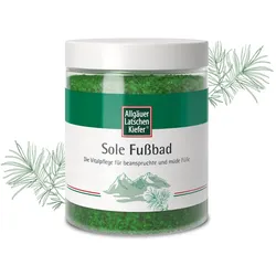 Allgäuer Latschenkiefer Sole Fußbad 350 g