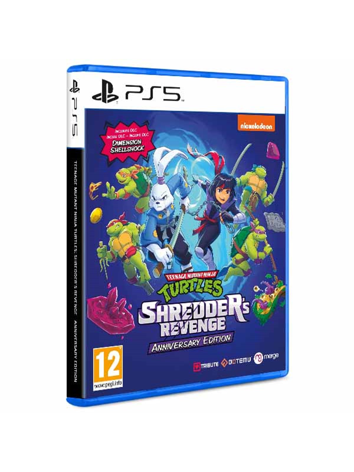 Teenage Mutant Ninja Turtles: Shredders Revenge (Anniversary Edition) - Sony PlayStation 5 - Beat 'em Up - PEGI 12