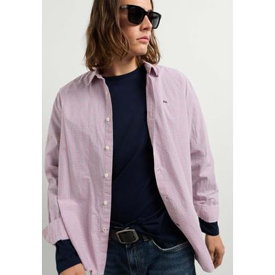 Funktionsshirt PEPE JEANS "Freizeithemd REGIO", Herren, Gr. M, blau (weiß), 100% Baumwolle, Shirts Funktionsshirt