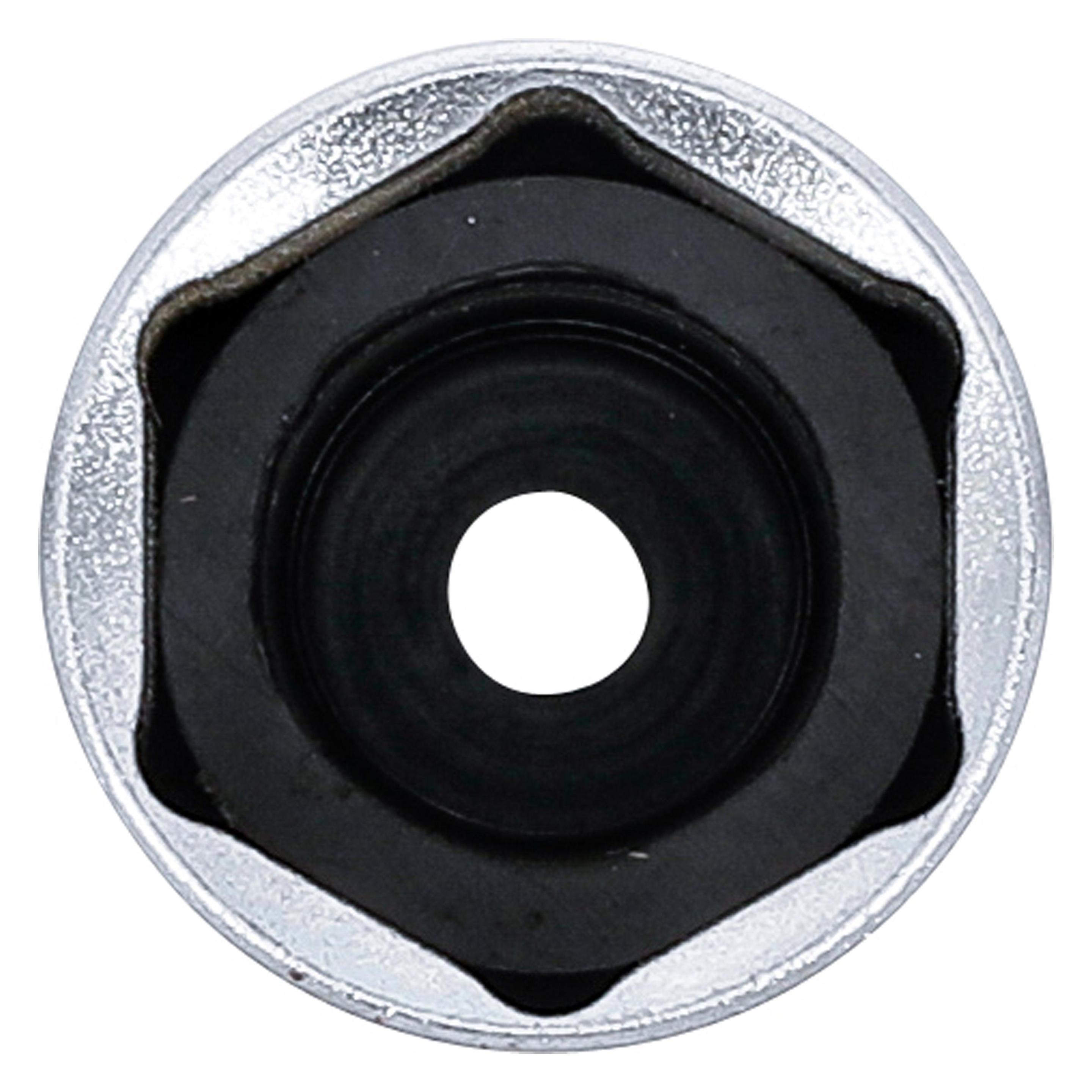 BGS Zündkerzen-Einsatz Sechskant | dünnwandig | Antrieb Innenvierkant 12,5 mm (1/2") | SW 16 mm (2425)