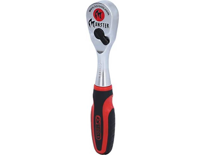 KS TOOLS 1/4 Monster Bit-Umschaltknarre, 115mm 935.1495