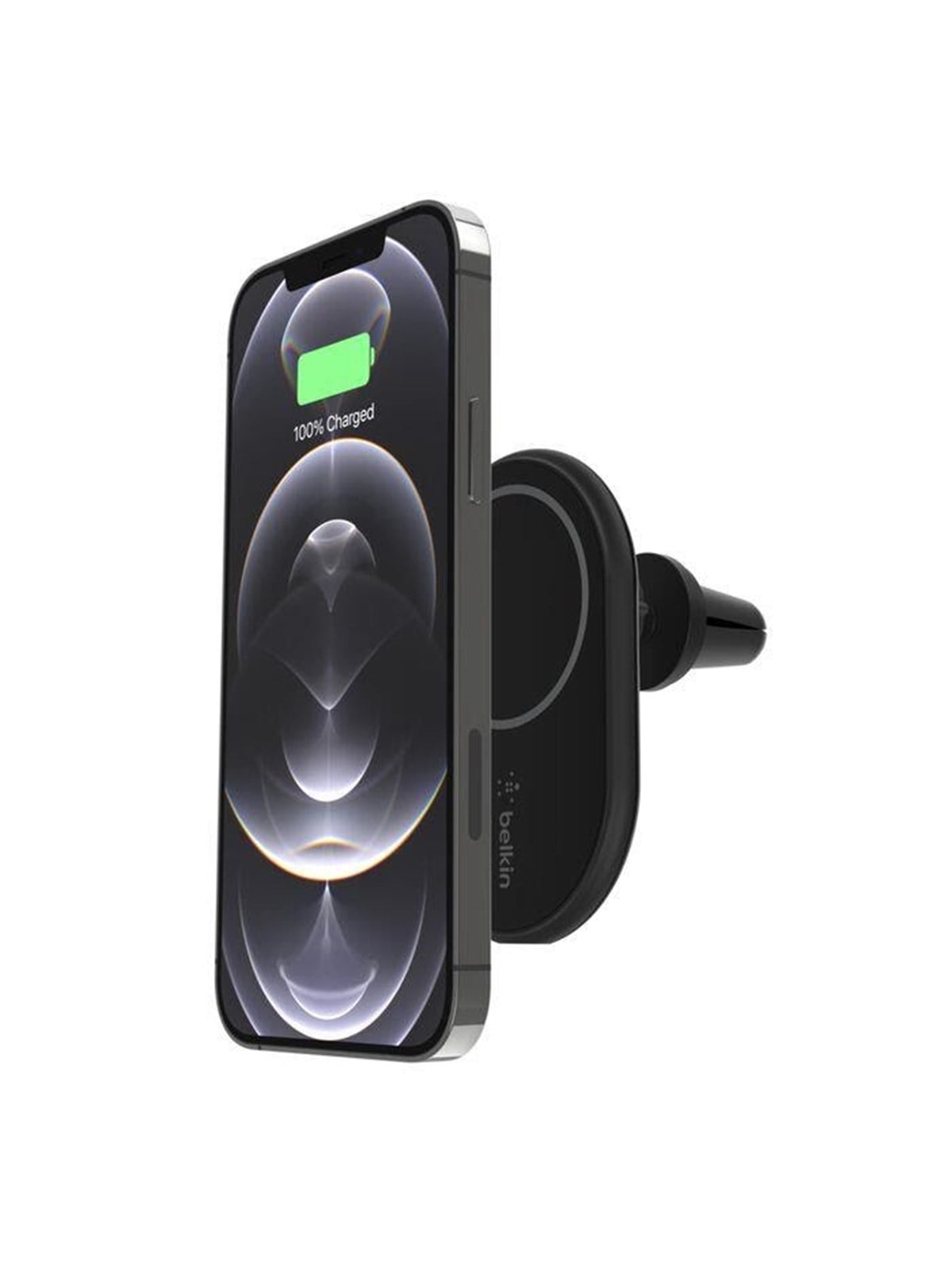 Belkin BOOST CHARGEa Magnetic wireless Car Vent Mount + Car Charger CLA Black