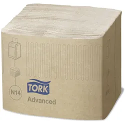 TORK Servietten 16,5 x 21,3 cm 2-lagig natur