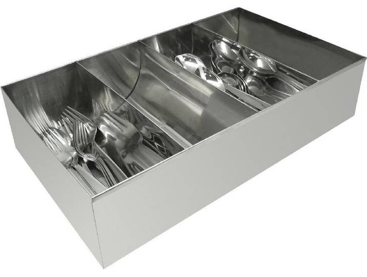 Olympia RVS bestekhouder