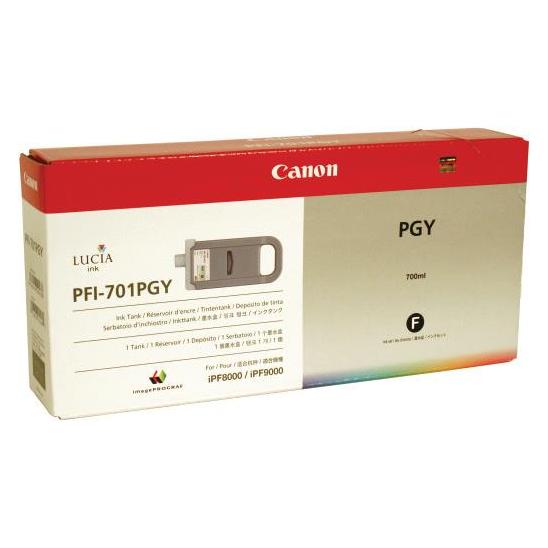 Canon Tinte Large Format photo grey Orig.Nr. PFI-701PGY (GY, LBK) (PFI-701PGY)