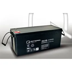Q-Batteries 12LC-180 12 V 193 Ah AGM Deep-Cycle-Akku
