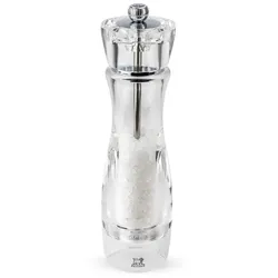 PEUGEOT Salzmühle VITTEL 23cm Acryl Transparent Stahlmahlwerk Gewürzmühle