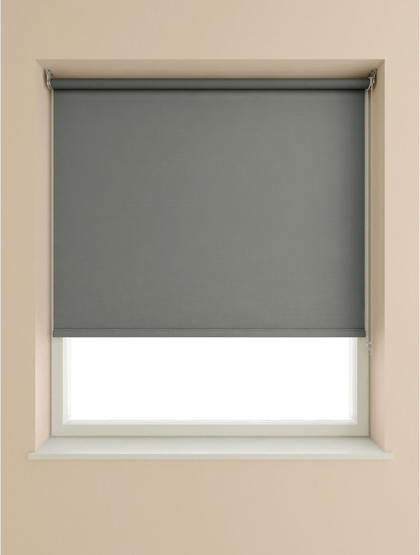 Symple Stuff Blackout Roller shade Slate 180cm W x 175cm L