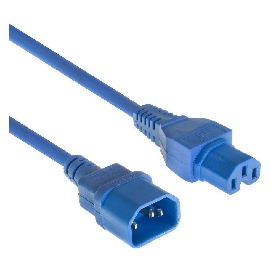 MicroConnect Blue power cable C14F to (1.80 m) (PE1415B18)