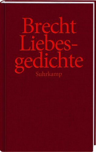 Bertolt Brecht - Liebesgedichte. - Preis vom 10.10.2026 11:48:34 h