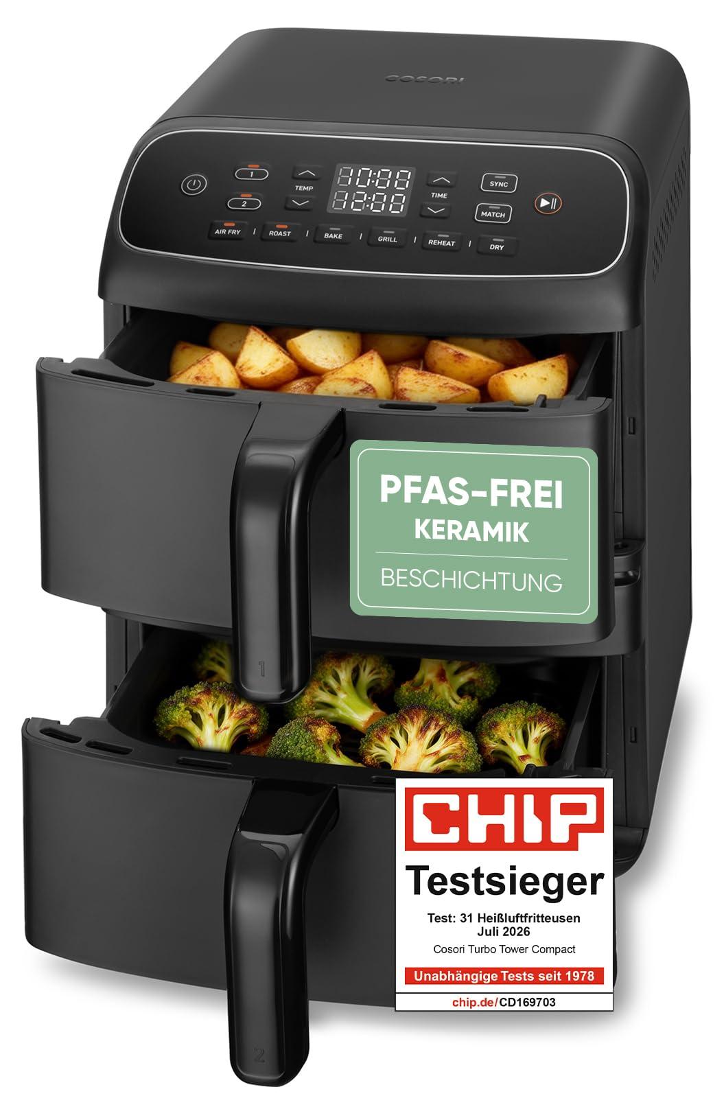 Cosori Airfryer, neue Generation 2026, Chip , TurboBlaze-Tech