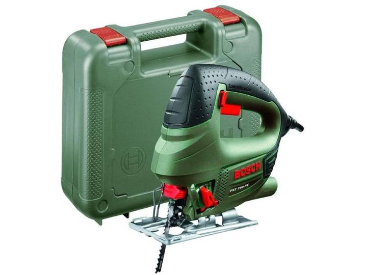 Scie sauteuse 530W Bosch PST 750 PE Compact + Lame et Malette