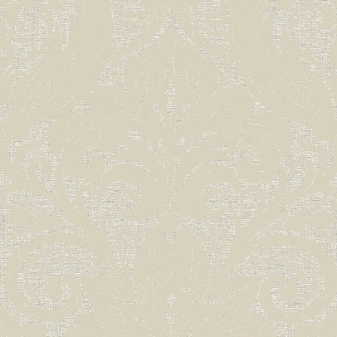 Galerie Home Laurence Llewelyn-Bowen Off The Wall Damask Sauvage 3D Embossed Beige 34.45cm L