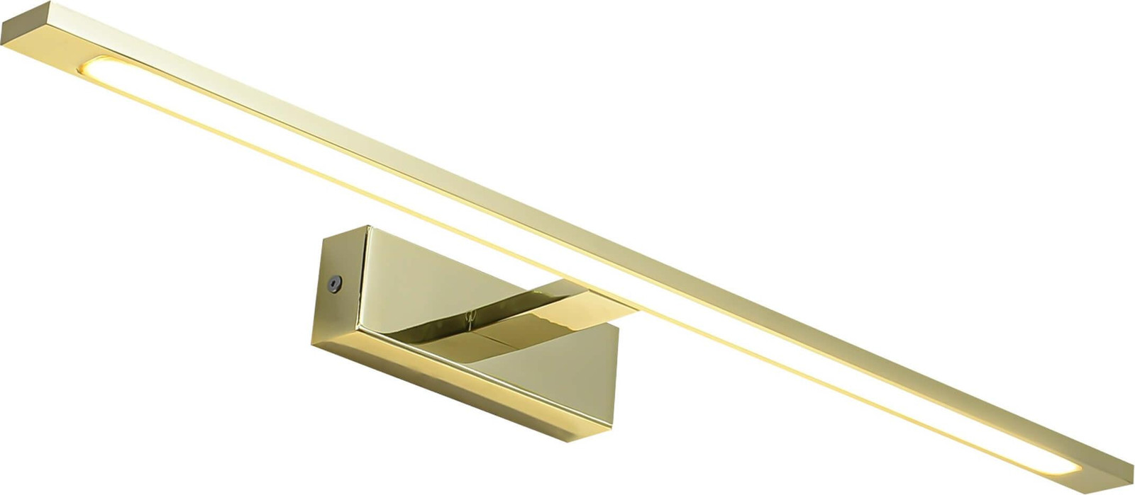 ISLA Light Prestige Moderne LED Badkamerspiegelverlichting, Goudkleurig, 62 cm