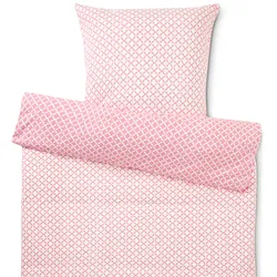 Tchibo - Jersey-Bettwäsche - rosa