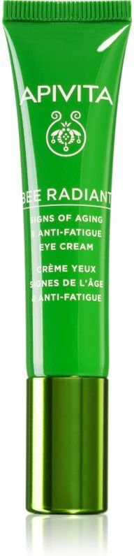 Apivita Bee Radiant Eye Cream Augencreme zur Korrektur von dunkeln Augenringen und Falten 15 m